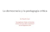 La democracia y la pedagogía crítica