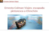 Ernesto Colman Viajes: conoce Chinchón