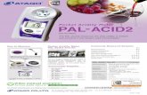 Medidor de acidez PAL-ACID2