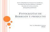 Fotograf­as de Bodeg³n y Producto