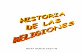 Historia de Las religiones. Autor Oscar