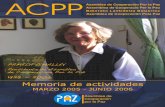 Memoria ACPP 2005