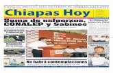 Chiapas Hoy en Portada & Contrportada