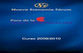 FORO DE LA NUEVA COMUNICACIÓN 2009-2010