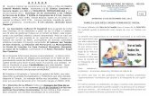 Boletín de la parroquia de Belén, Domingo 29 de setiembre