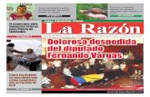 Diario La Razón, miércoles 13 de julio