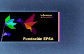 Informe Fundación EPSA 2009