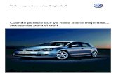 Volkswagen Golf catálogo online de accesorios