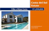 Villa a Mijas Costa ref CDSL-172-VS