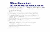 Revista Debate Económico No. 2 del Laboratorio de Análisis Económico y Social A.C.