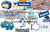 correo electronico y redes sociales