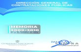 Memoria de la DGCP 2009-2010