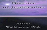 La doctrina de la justificacion a w pink