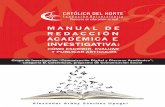 Manual de Redacción Académica e Investigativa: cómo escribir, evaluar y publicar artículos.