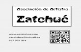 Dossier de los artistas de la A.A. Zatehué