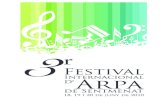 Programa 3er Festival Internacional de Arpa de Sentmenat