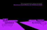 Programa Electoral PSOE Andalucía 2012