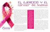 El ejercicio y el cáncer de mama