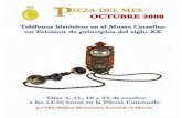 MALPESA, E. 2008: Teléfonos históricos en el Museo Cerralbo: un Ericsson de principios del siglo...