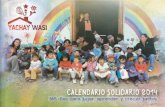 Calendario Solidario 2014 Yachay Wasi