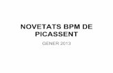 Novetats gener 2013 de la BPM de Picassent