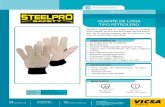 Fichas tecnicas guantes Steelpro