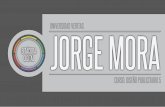 Bitácora Jorge Mora