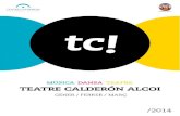 Programa Teatre Calderón d'Alcoi (gener-març)