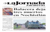 La Jornada Zacatecas, Domingo 10 de Abril de 2011
