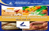 Catálogo García Alimentos 2013