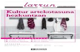 Larrun (123): Kultur artekotasuna hezkuntzan. Elkarbizitza da giltza