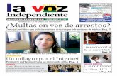 January  21 2010 edition of La Voz Independiente
