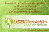 Presentación proyecto Club de Tennis USB Medellin