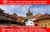 Newsletter 4 - GLFR - Gran Logia Femenina de Rumania