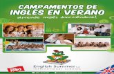 Catálogo de Campamentos de verano en inglés English Summer 2012