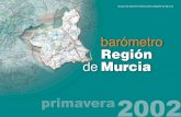 Barómetro de la Región de Murcia - Primavera 2002