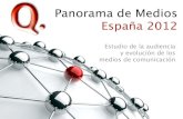 Panorama de Medios en España 2012