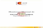 Monitoreo Mensual AECID Colombia Septiembre de 2012 parte 1
