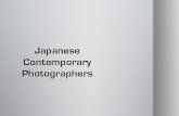 Fotógrafos Contemporáneos Japoneses