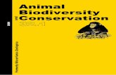 Animal Biodiversity and Conservation issue 32.1 (2009)