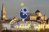 Córdoba 2016, Capital Europea de la Cultura