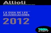 Allioli Extra Adjudicacions 2012