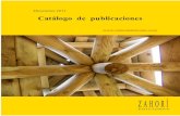 Zahorí Ediciones - Catálogo de publicaciones