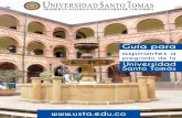 Guía para Aspirantes Universidad Sannto Tomás