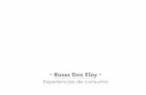 Manual, experiencias de consumo Don Eloy
