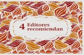 4 Editores recomiendan libros