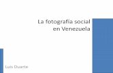 La fotografia social en Venezuela