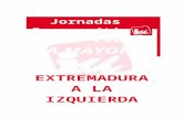 Jornadas Programáticas Extremadura a la Izquierda