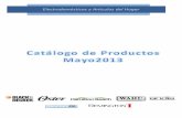 Catalogo de Productos Mayo 2013