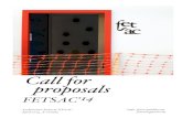 Call for proposals FETSAC14